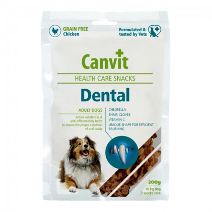 Canvit Dental Snack Ласощі для догляду за зубами собак