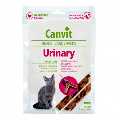Canvit Urinary Snack Лакомства для кошек Профилактика мочекаменной