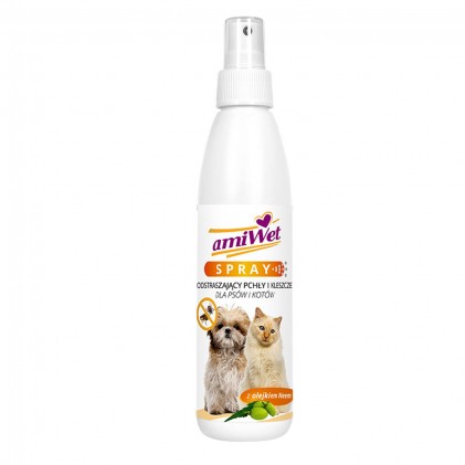 Eurowet Amiwet Spray Спрей від бліх та кліщів для собак та кішок