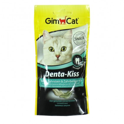 Gimpet Denta-Kiss (Дента-Кис) подкормка для очистки зубов кошек