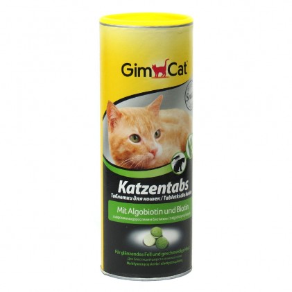 GimCat Katzentabs Витамины для кошек с морскими водорослями и биотином
