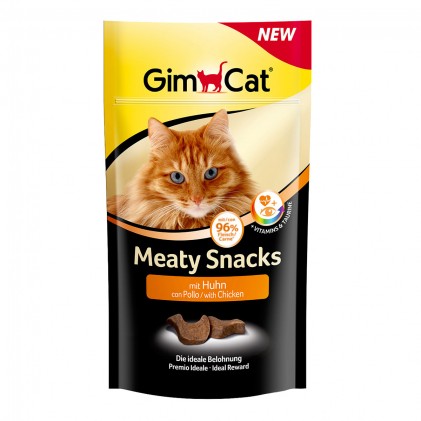 GimCat Meaty Snacks Chicken Лакомства для кошек с курицей