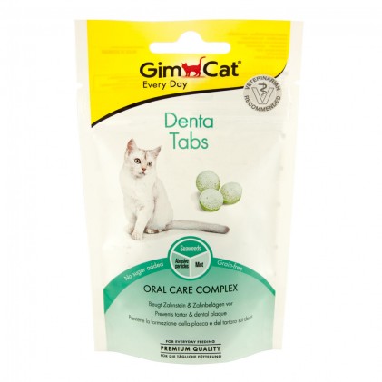 GimCat Every Day Denta Tabs Ласощі для кішок Здоров'я зубів