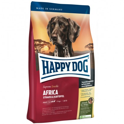 Happy Dog Africa Беззерновий сухий корм для собак з чутливим травленням