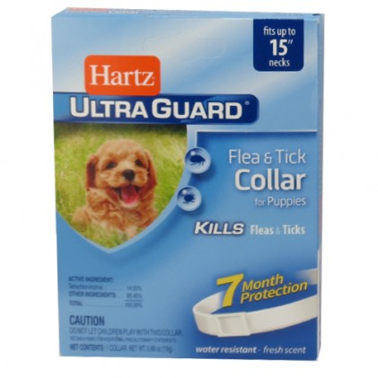 Hartz UltraGuard Ошейник для щенков от блох и клещей 38 см