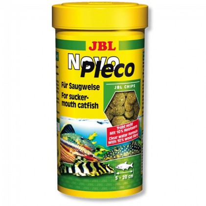 JBL Novo Pleco чипсы для кольчужных сомов