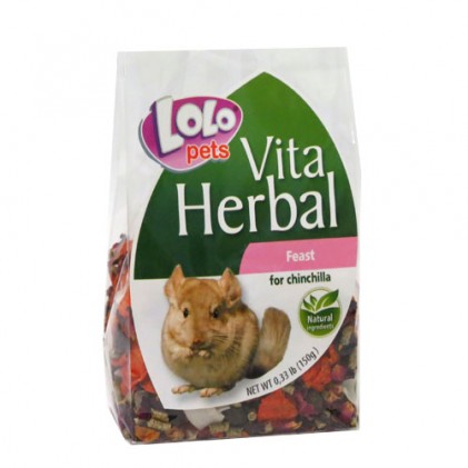 LoLo Pets VITA HERBAL Feast for CHINCHILLA для шиншил