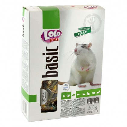 LoLo Pets for rats Повнораціонний корм для декоративних щурів