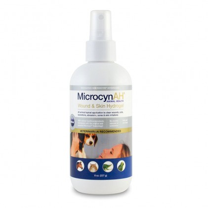 MicrocynAH Wound & Skin Care Hydrogel Гідрогель для обробки ран і догляду за шкірою всіх видів тварин