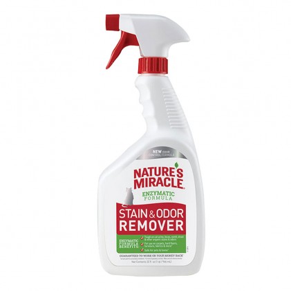 Natures Miracle Stain and Odor Remover Спрей знищувач плям і запаху кішок