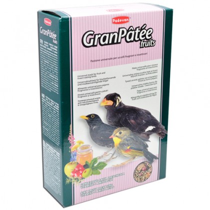 Padovan (Падован) GranPatee Fruits корм для насекомоядных и плодоядных птиц