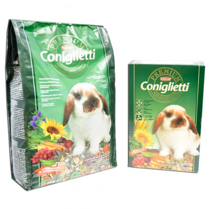Padovan (Падован) Coniglietti Premium корм с кокцидиостатом для кроликов