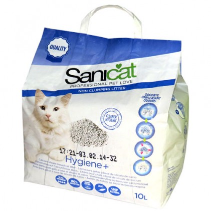 Sanicat Professional Hygiene Впитывающийся наполнитель для кошачьего туалета