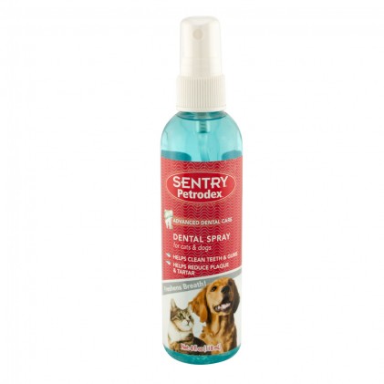 Sentry Petrodex Dental Spray Спрей від зубного нальоту для собак і кішок