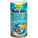 Tetra Pond Multi Mix корм з декількох сортів корми у вигляді паличок, пластівців, таблеток і гаммаруса