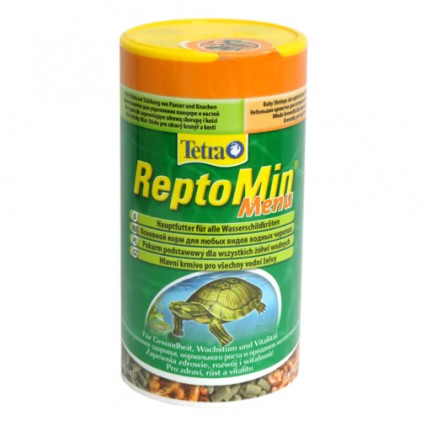 Tetra ReptoMin Menu (Тетра) корм для будь-яких видів водних черепах в гранулах