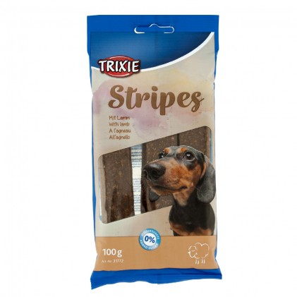 Ласощі для собак Trixie 31772 Stripes з ягням