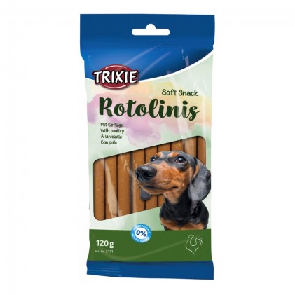 Trixie Soft Snack Rotolinis Лакомства для собак палочки с курицей