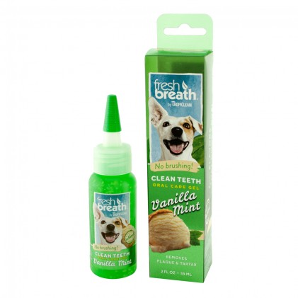 TropiClean Oral Care Gel Vanilla Mint Гель для чистки зубов у собак ванильная мята