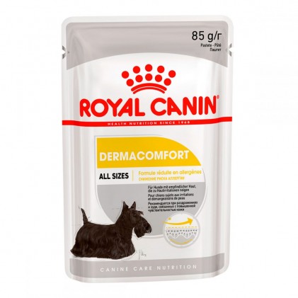 Royal Canin Dermacomfort (Пауч) Консервы для собак с чувствительной кожей (паштет)