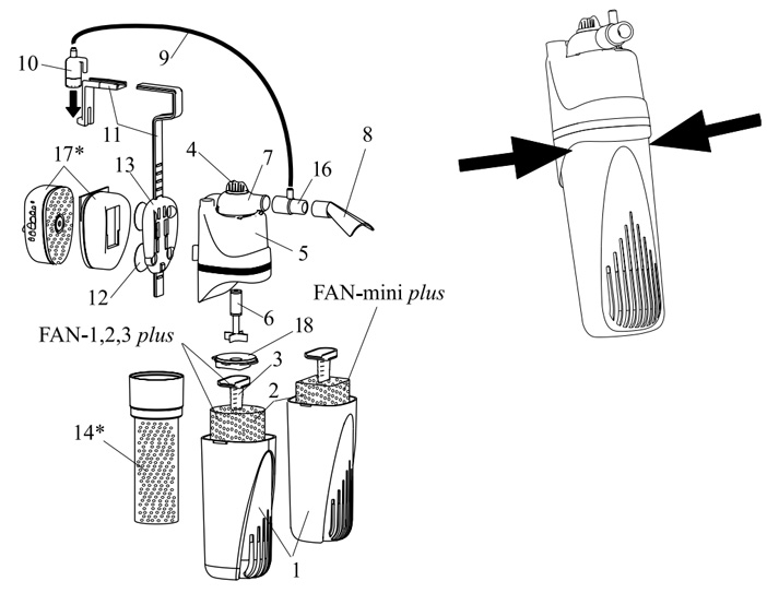 Инструкция фильтра aquael